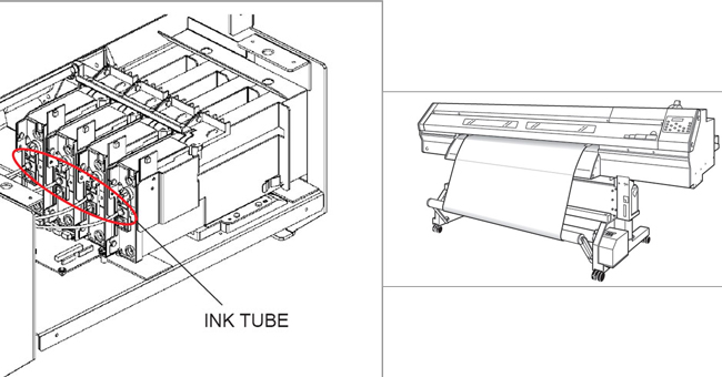 Solvent Ink Tube 4mmx6mm for Wide Format Printers