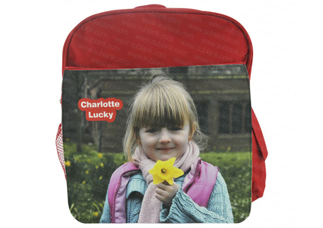 Sublimation Blank Flap for Backpack School Bag
