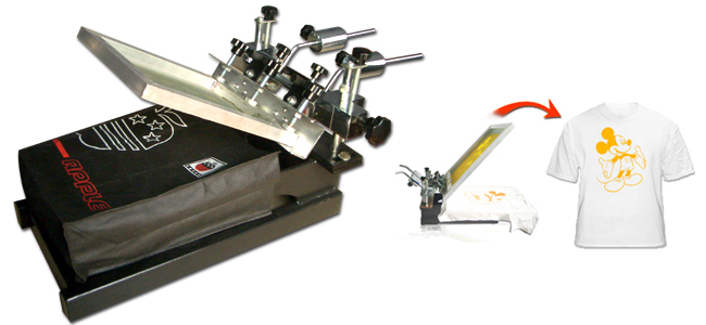 1 Color 3 Station Micro-Adjustable Screen Printing Machine