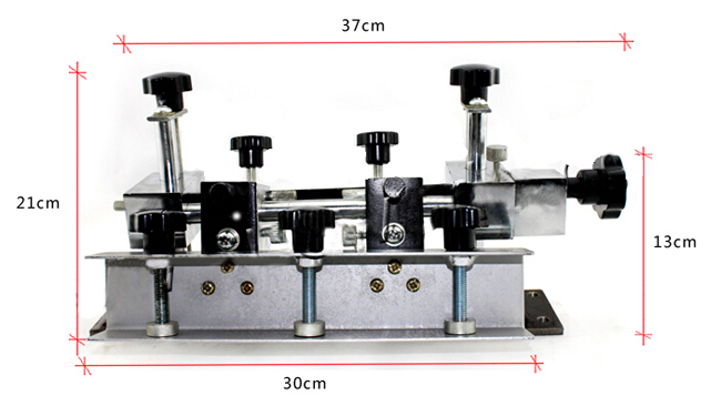 1 Color 3 Station Micro-Adjustable Screen Printing Machine