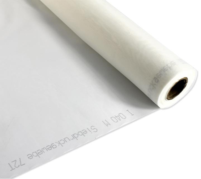 White Silk Screen Silkscreen Printing Fabric