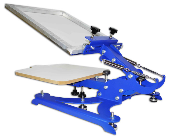 Brandnew 1 Color 1 Station Screen Printing Machine / DIY T-Shirt Press Printer Single Color