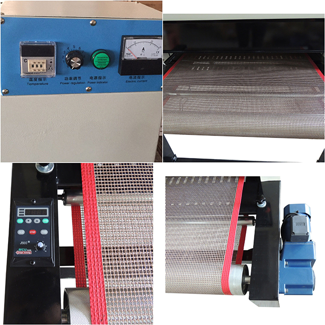 Small T-shirt Conveyor Tunnel Dryer Details